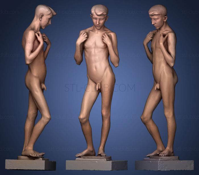 3D model Standing boy (STL)